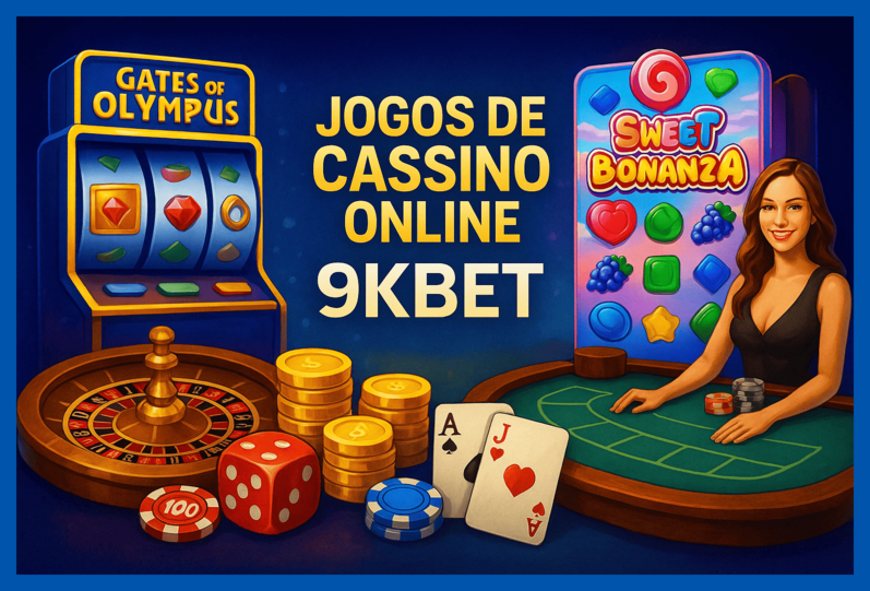 Jogos de cassino online inovadores e emocionantes na 9KBET