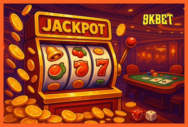 Explore o mundo das slot machines no 9KBET Casino
